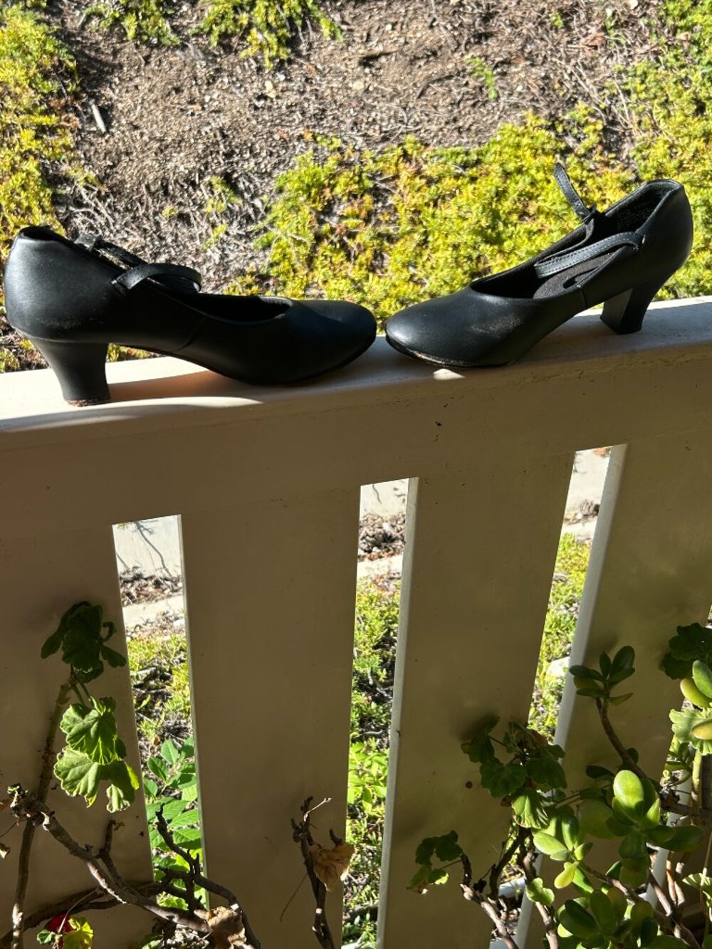 Black leather Character Shoes